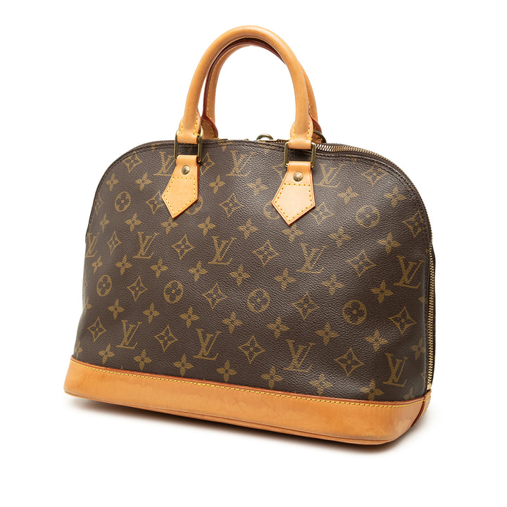Louis Vuitton Alma PM Monogram Marron – vue 2 – GABY PARIS