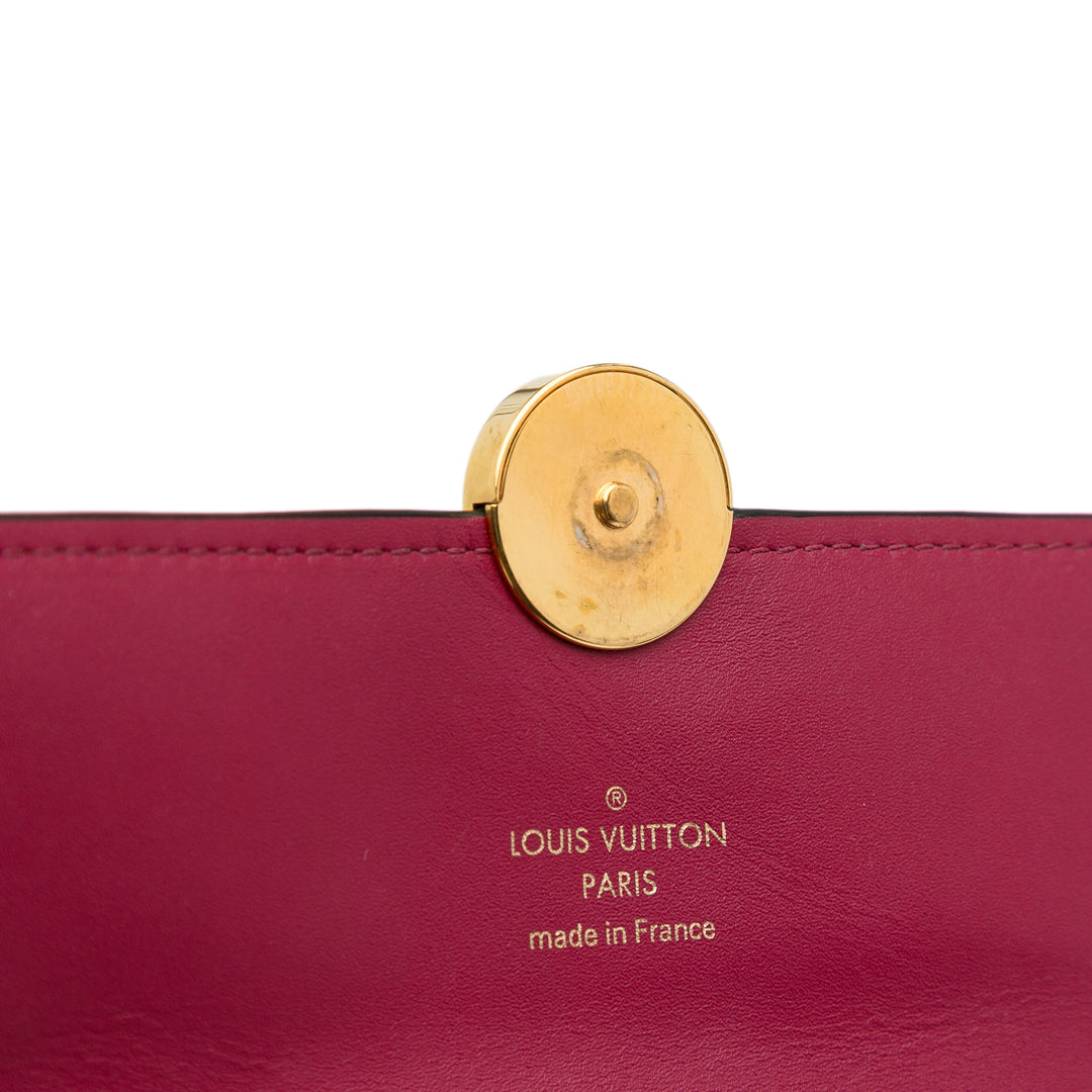 Monogram Flore Wallet On Chain Brown - Gaby Paris