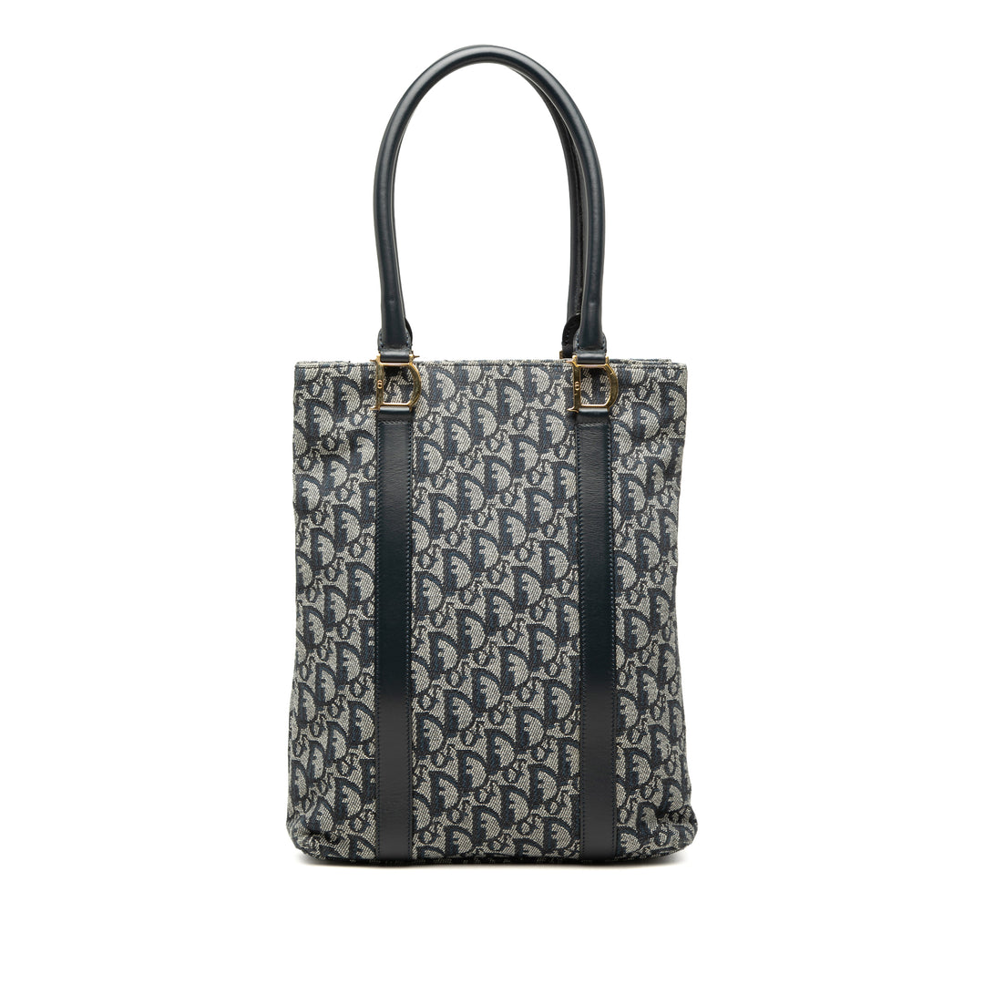 Dior Diorissimo Trotter Cabas Bleu – vue principale – GABY PARIS