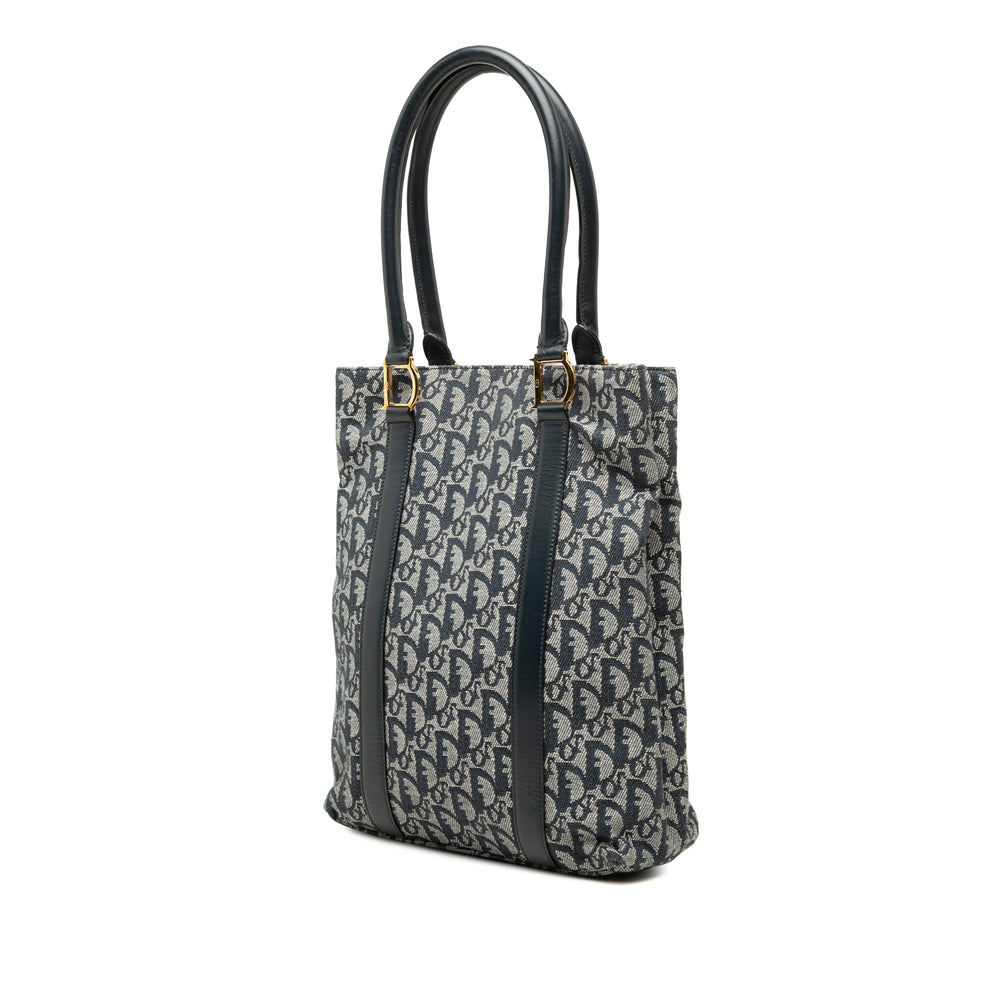 Dior Diorissimo Trotter Cabas Bleu – vue 2 – GABY PARIS