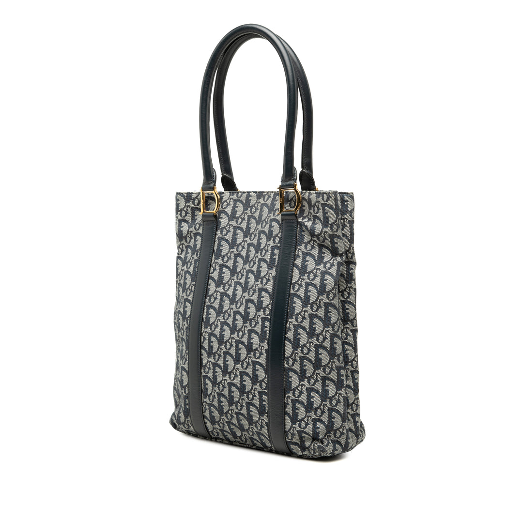 Dior Diorissimo Trotter Cabas Bleu – vue 2 – GABY PARIS