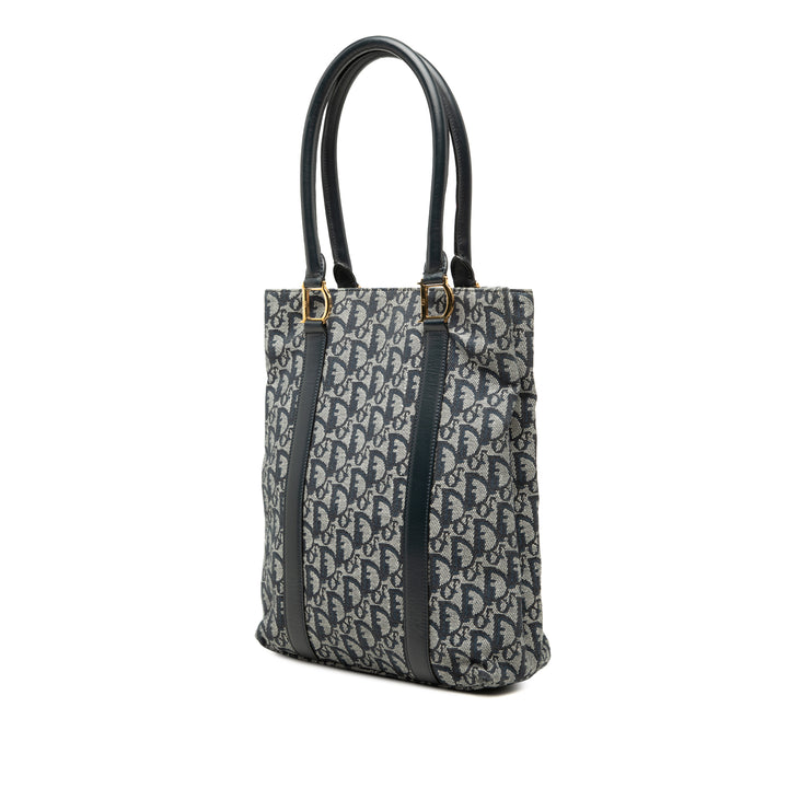 Dior Diorissimo Trotter Cabas Bleu – vue 2 – GABY PARIS