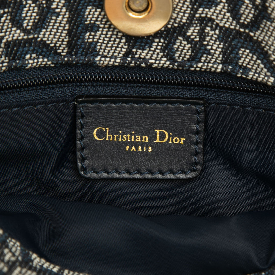 Dior Diorissimo Trotter Cabas Bleu – vue 5 – GABY PARIS