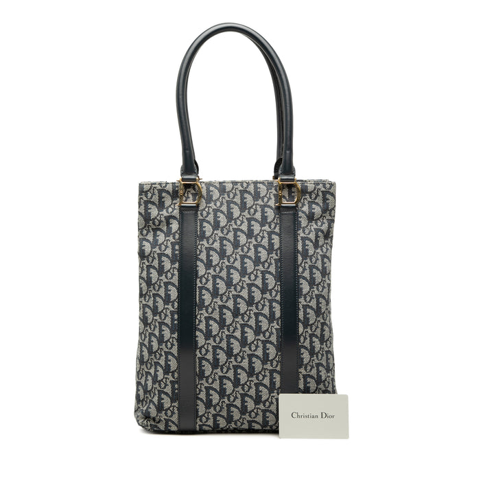 Dior Diorissimo Trotter Cabas Bleu – vue 7 – GABY PARIS