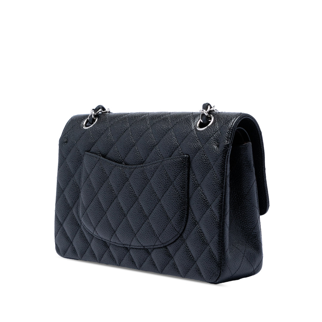 Chanel Medium Classic Caviar Double rabat