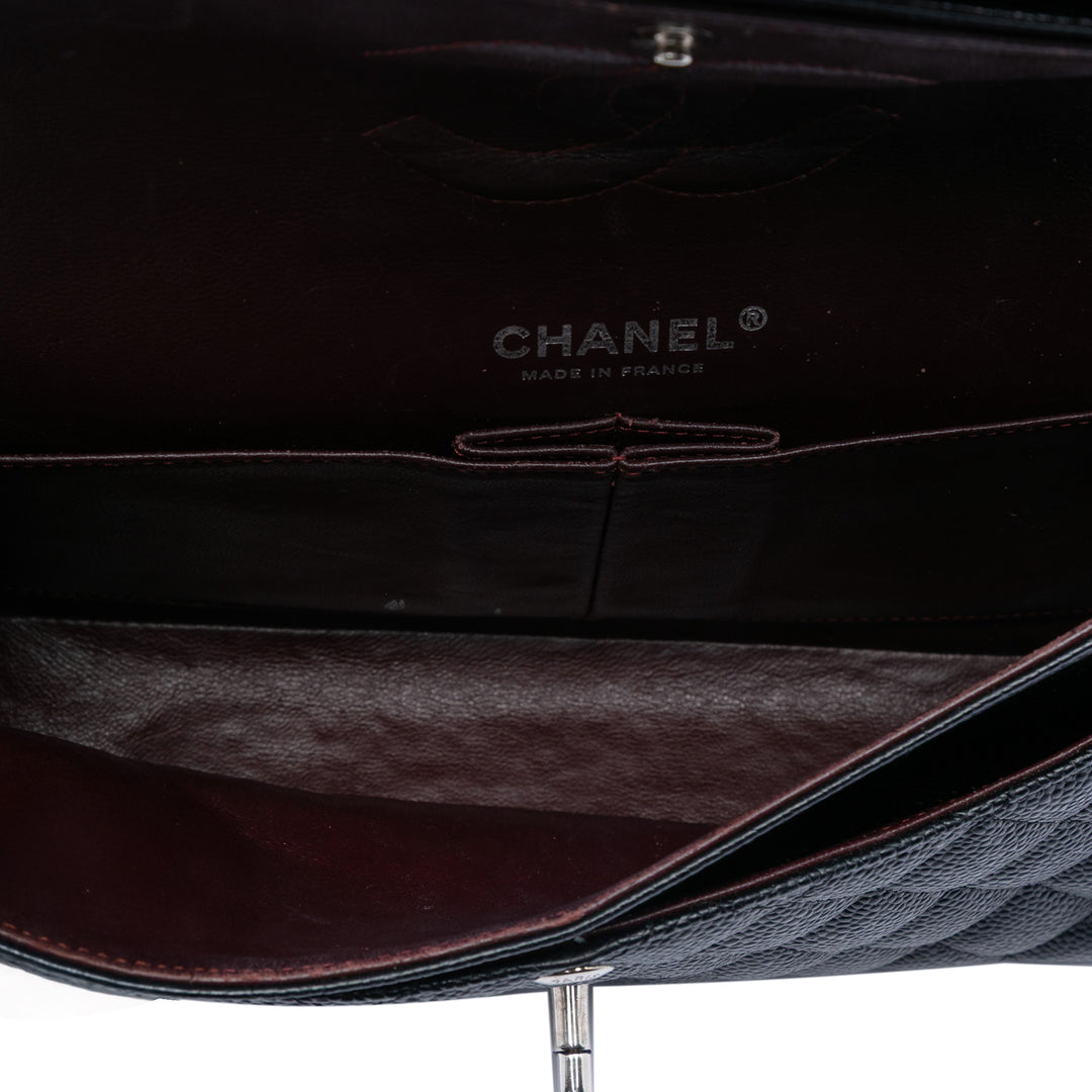 Chanel Medium Classic Caviar Double rabat