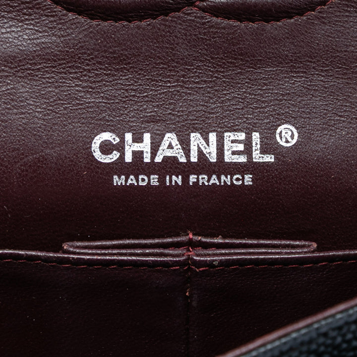 Chanel Medium Classic Caviar Double rabat