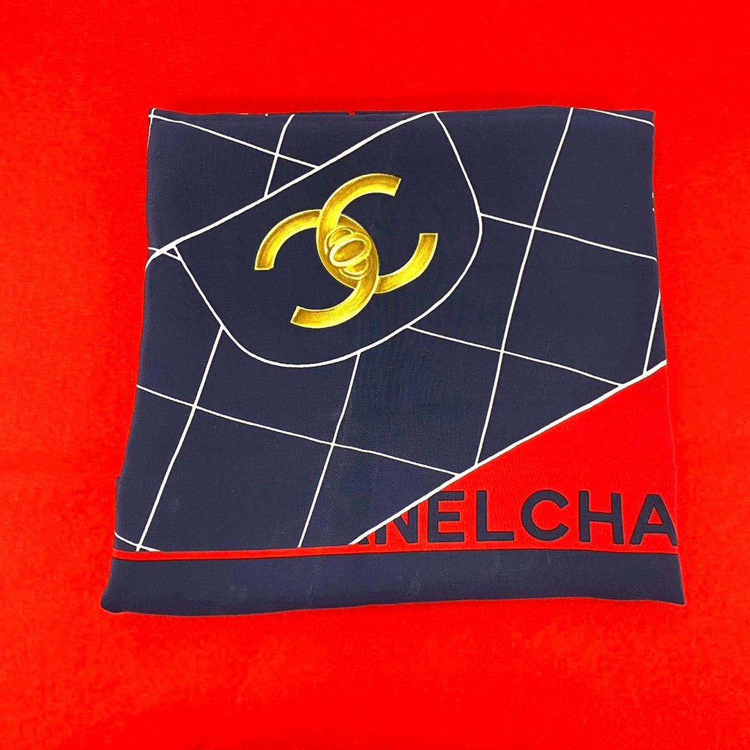 Chanel Classic à rabat Soie Foulard – GABY PARIS Authentique