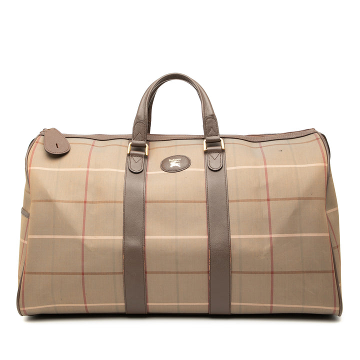 Burberry Vintage Check Toile Sac de voyage