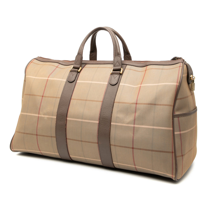 Burberry Vintage Check Toile Sac de voyage