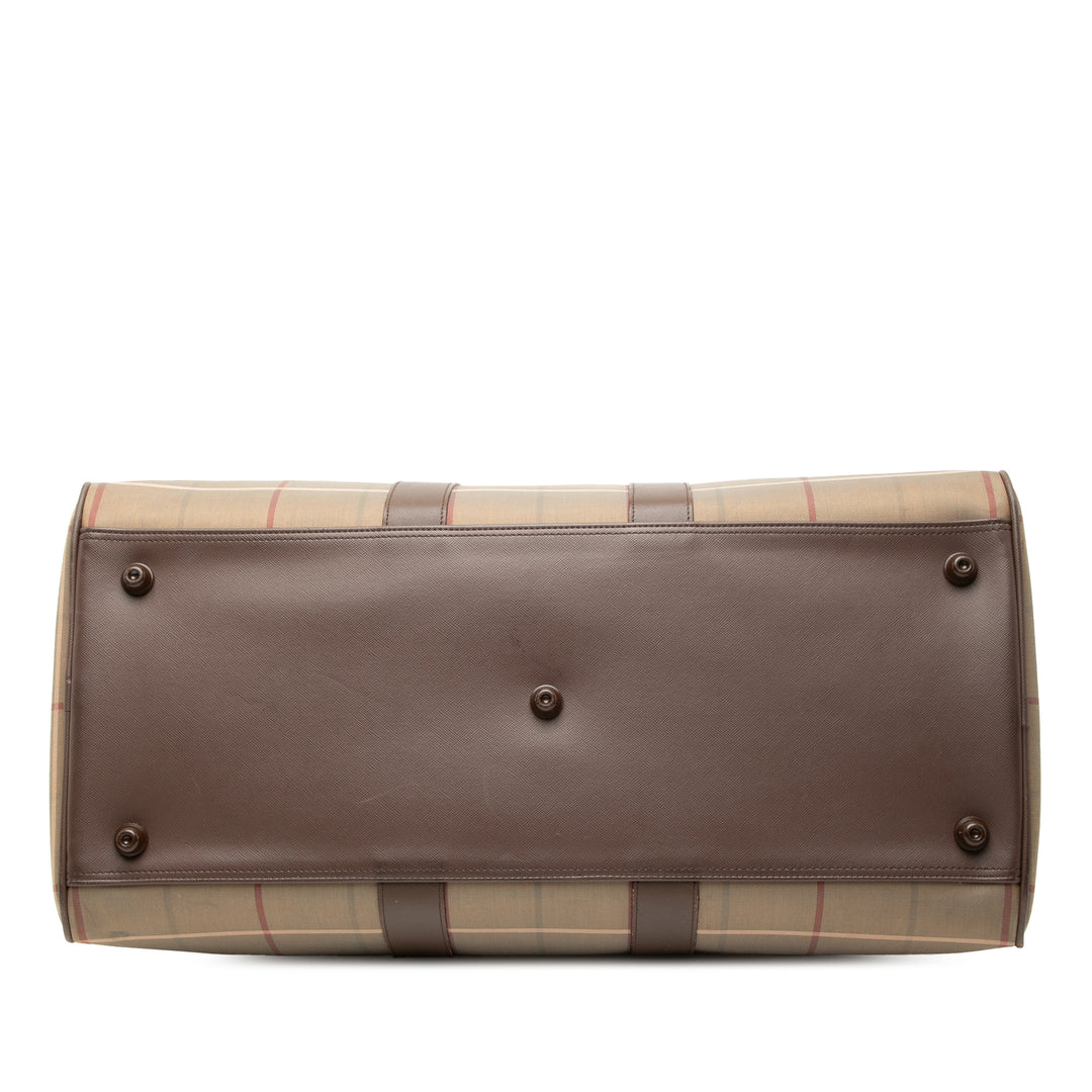 Burberry Vintage Check Toile Sac de voyage
