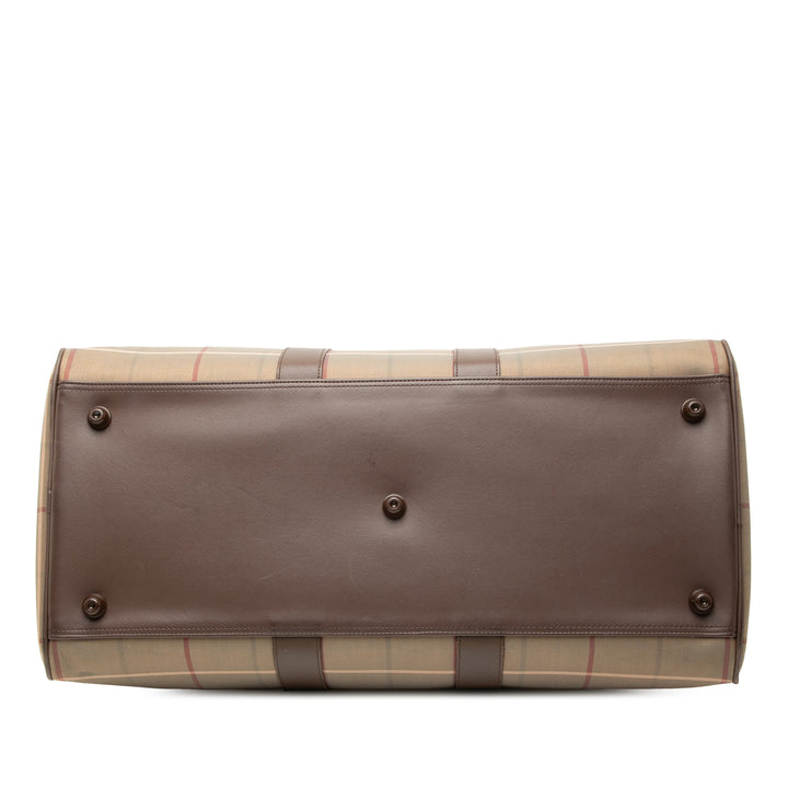 Burberry Vintage Check Toile Sac de voyage
