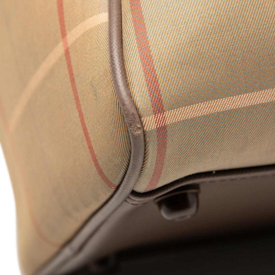 Burberry Vintage Check Toile Sac de voyage