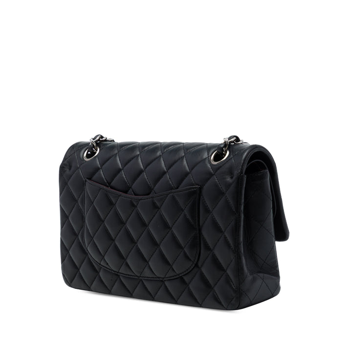 Chanel Classic Double rabat Moyen Cuir d'agneau Noir – vue 2 – GABY PARIS
