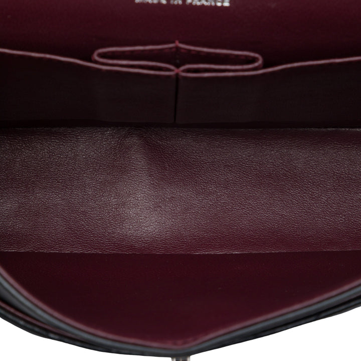 Chanel Classic Double rabat Moyen Cuir d'agneau Noir – vue 4 – GABY PARIS