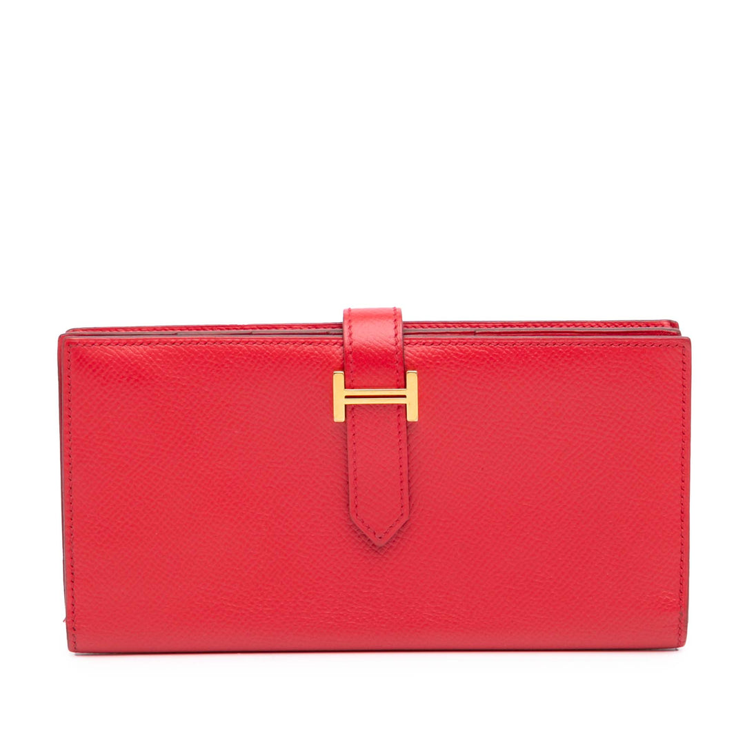 Epsom Bearn Wallet Red - Gaby Paris
