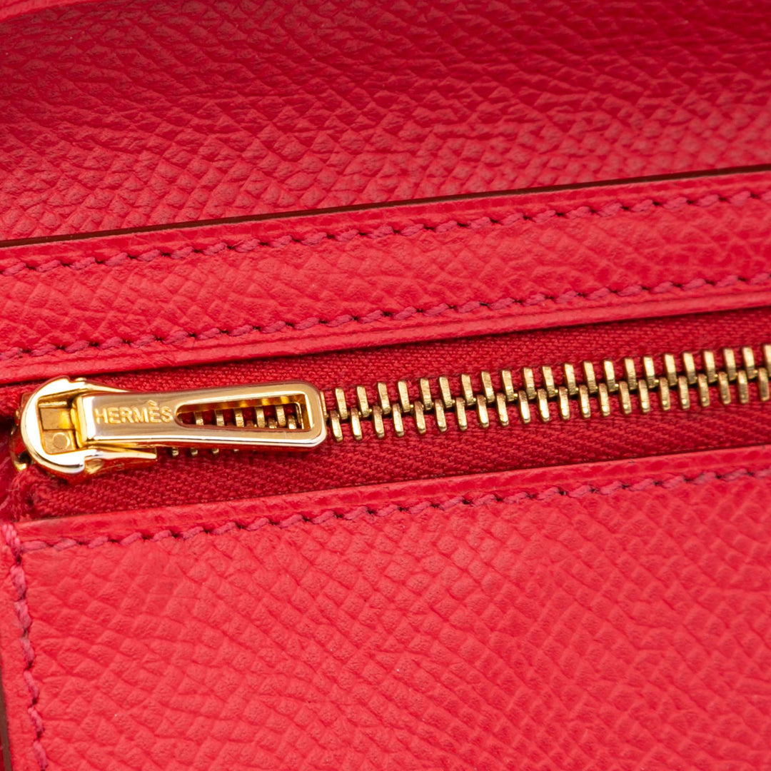 Epsom Bearn Wallet Red - Gaby Paris