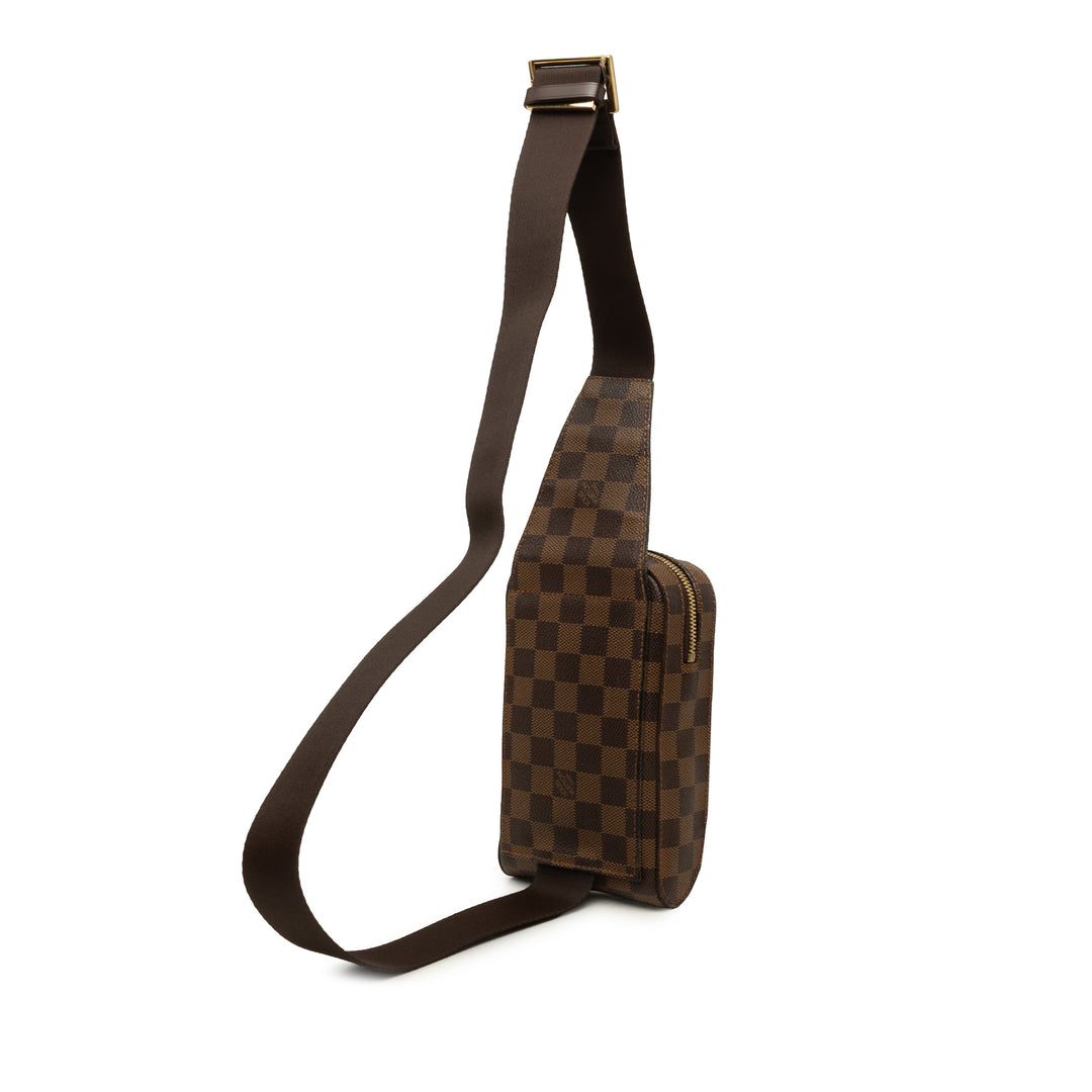Louis Vuitton Sac bandoulière Geronimos Damier Ébène Marron – vue 2 – GABY PARIS