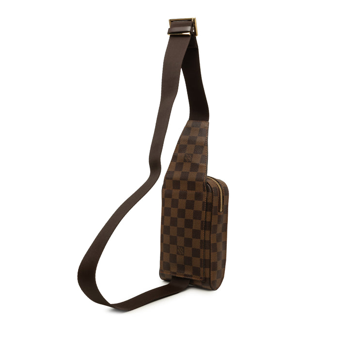 Louis Vuitton Sac bandoulière Geronimos Damier Ébène Marron – vue 2 – GABY PARIS
