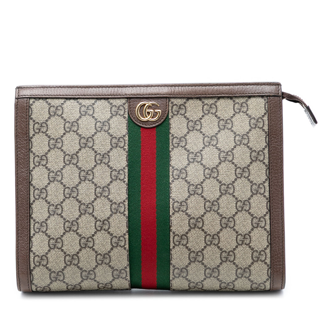 Gucci GG Supreme Web Ophidia Pochette