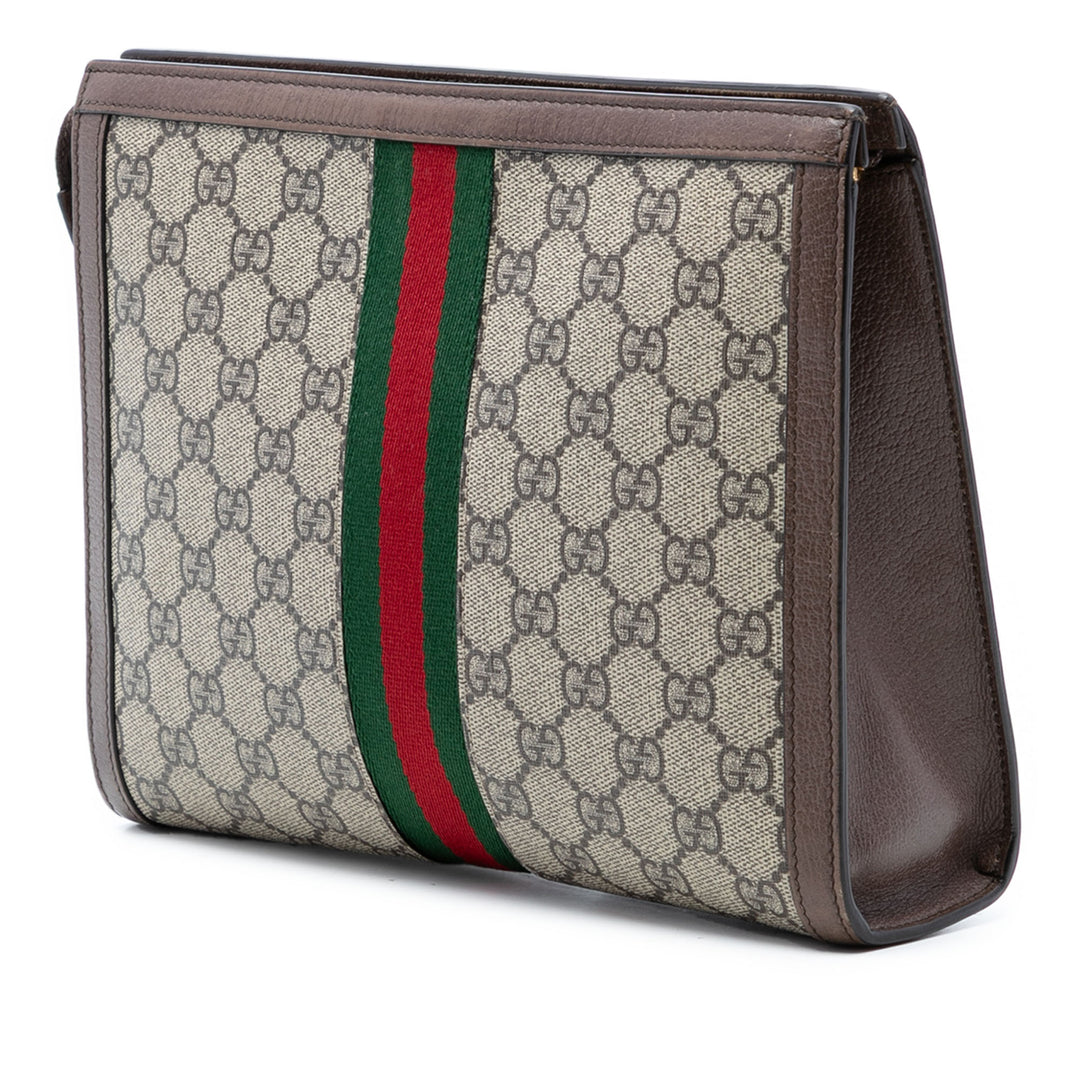 Gucci GG Supreme Web Ophidia Pochette