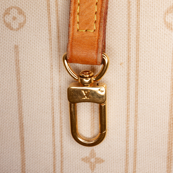 Damier Azur Neverfull MM White - Gaby Paris