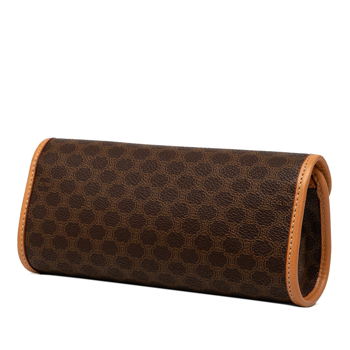 Celine Pochette Macadam Toile enduite Marron – vue 2 – GABY PARIS