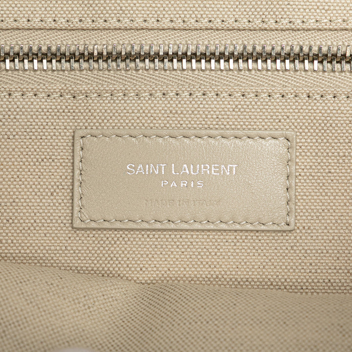 Saint Laurent Toile Rive Gauche North South Cabas