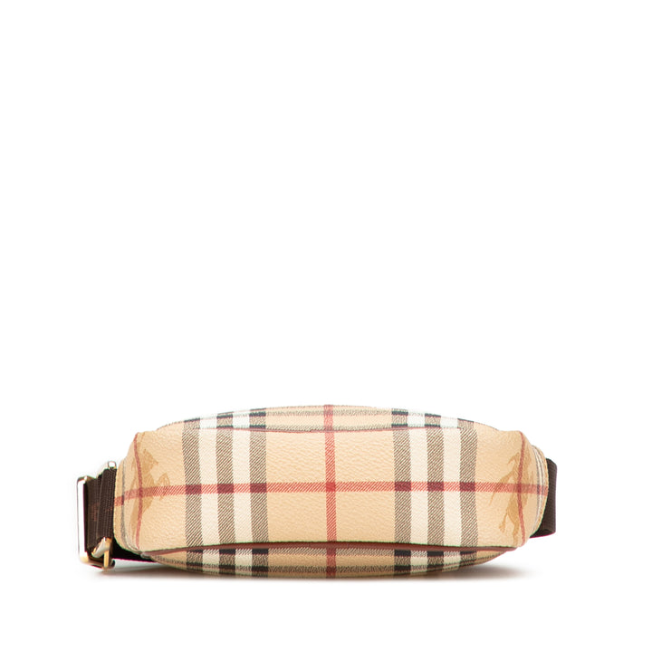 Burberry Haymarket Check Toile Sac porté croisé