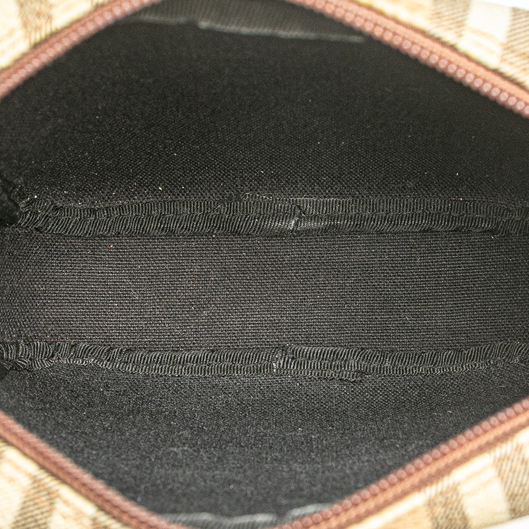 Burberry Haymarket Check Toile Sac porté croisé