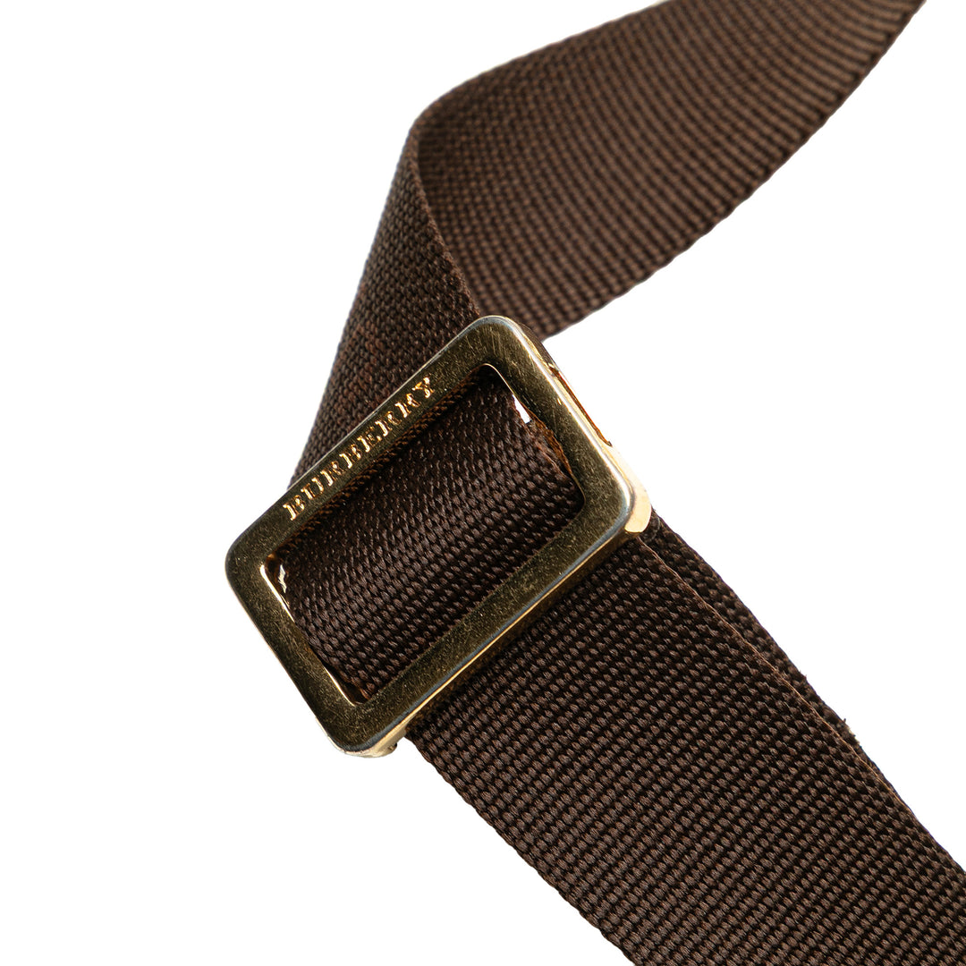 Burberry Haymarket Check Toile Sac porté croisé