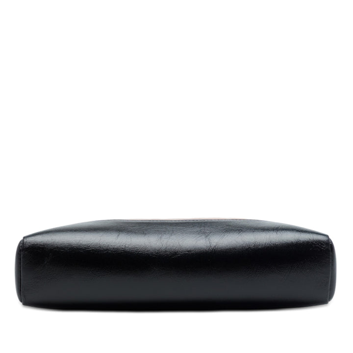 Chanel Mini Bicolor Matelassé Cuir d'agneau 31 Shopping Sac