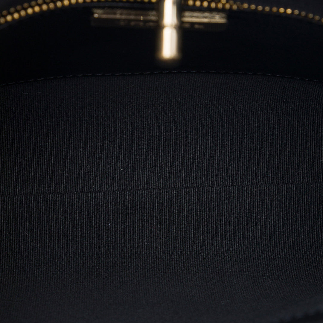 Chanel Mini Bicolor Matelassé Cuir d'agneau 31 Shopping Sac