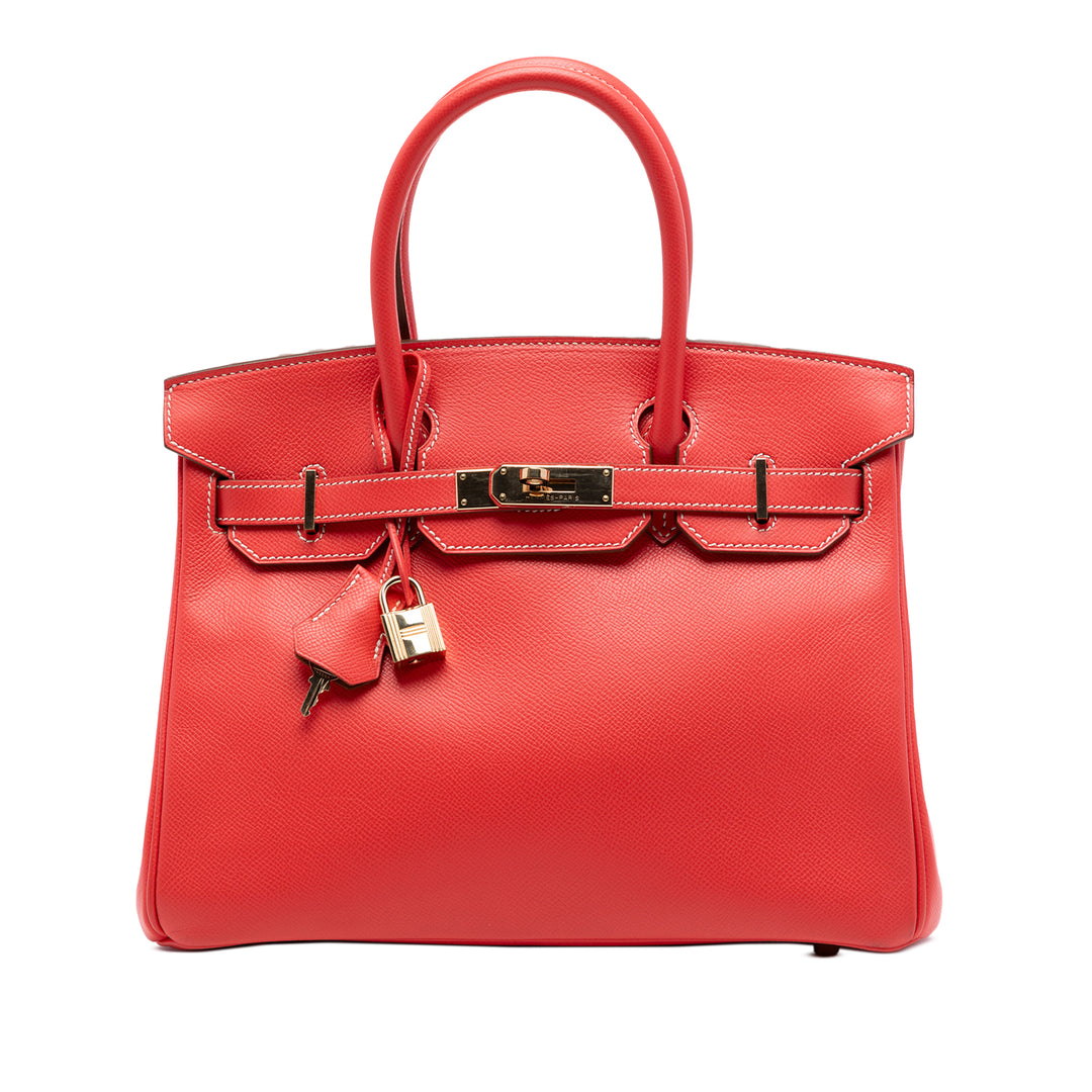 Hermès Epsom Candy Verso Birkin Retourne 30