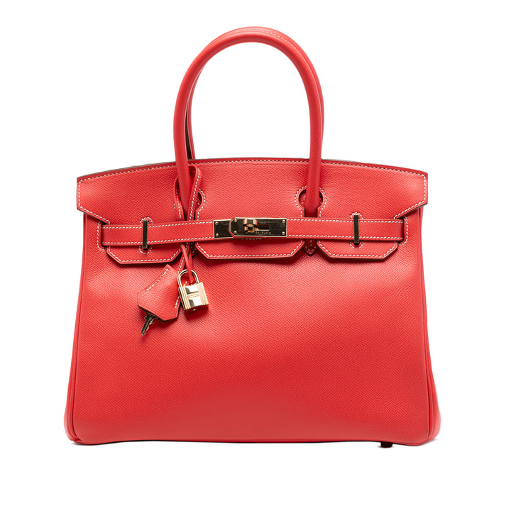 Hermès Epsom Candy Verso Birkin Retourne 30