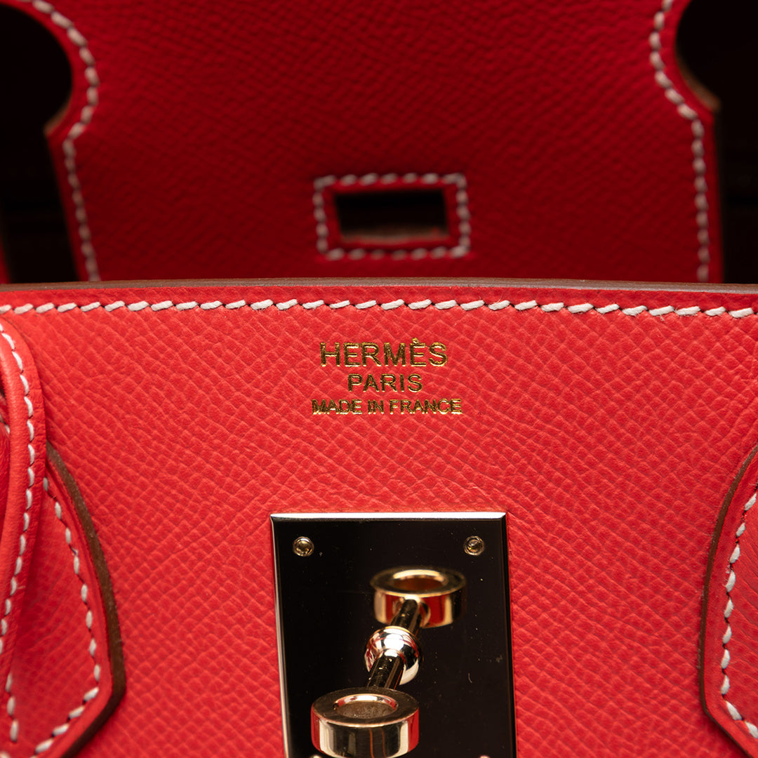 Hermès Epsom Candy Verso Birkin Retourne 30