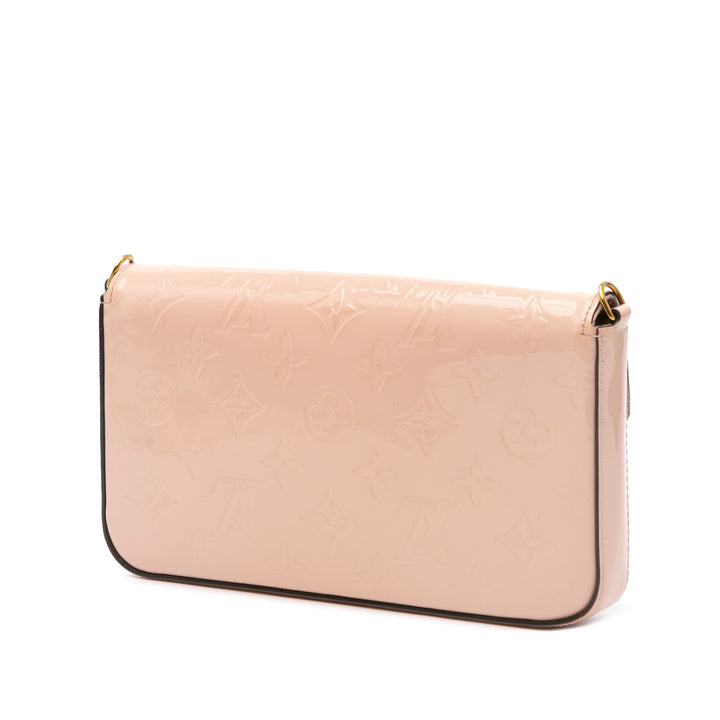 Monogram Vernis Pochette Felicie Pink - Gaby Paris