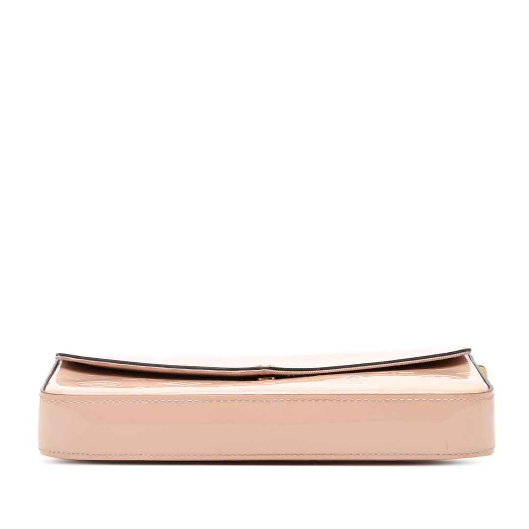 Monogram Vernis Pochette Felicie Pink - Gaby Paris