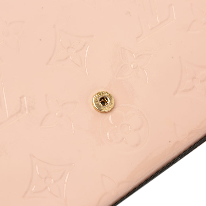 Monogram Vernis Pochette Felicie Pink - Gaby Paris