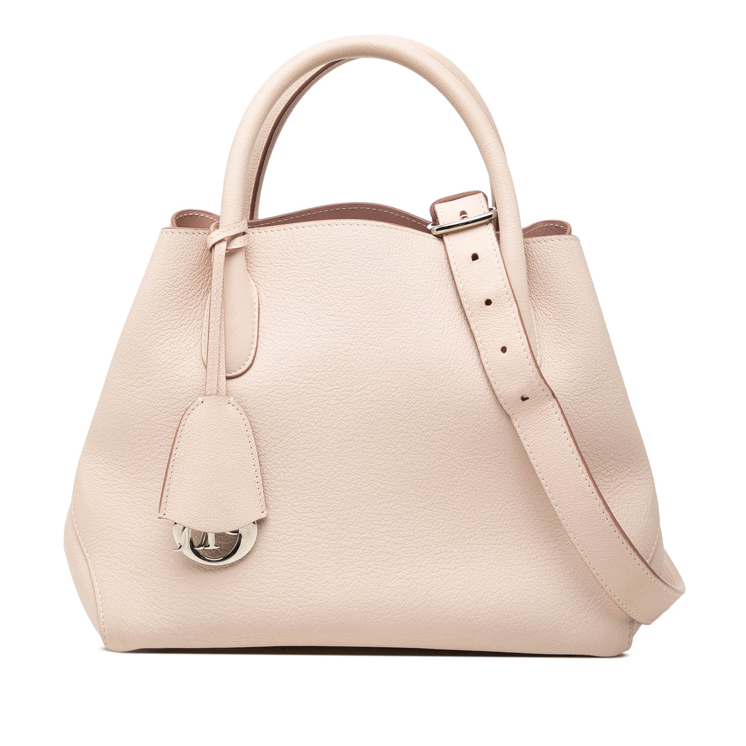 Dior Large Supple Cuir de veau grainé Open Bar Cabas