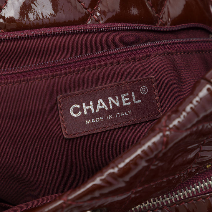 Matelassé Chic et Glitter Ligne Cabas Rouge