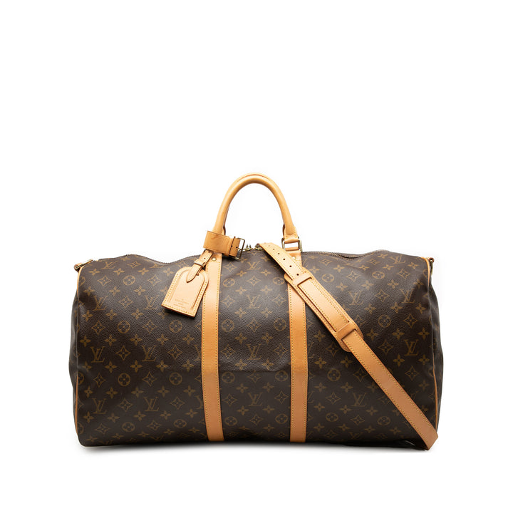 Louis Vuitton Monogram Keepall Bandouliere 55