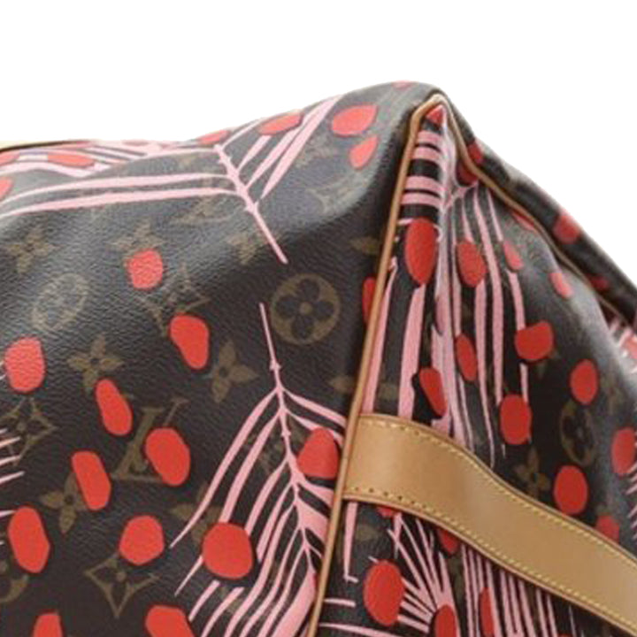 Louis Vuitton Monogram Jungle Dots Keepall Bandouliere 50
