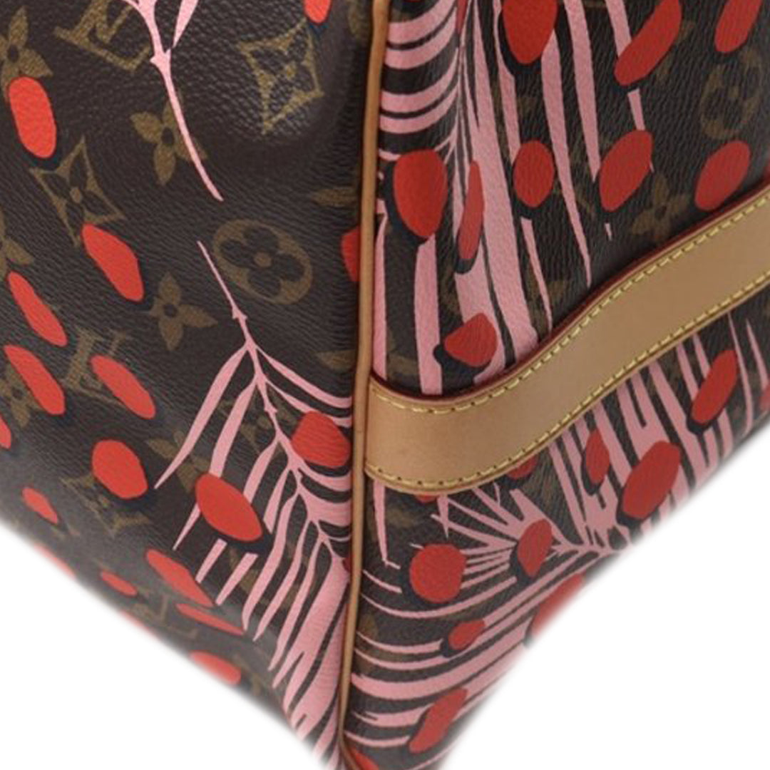 Louis Vuitton Monogram Jungle Dots Keepall Bandouliere 50