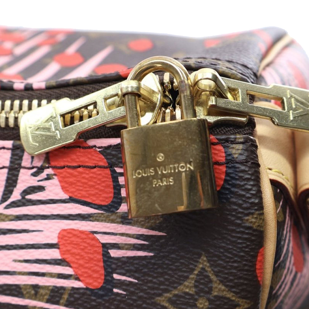 Louis Vuitton Monogram Jungle Dots Keepall Bandouliere 50