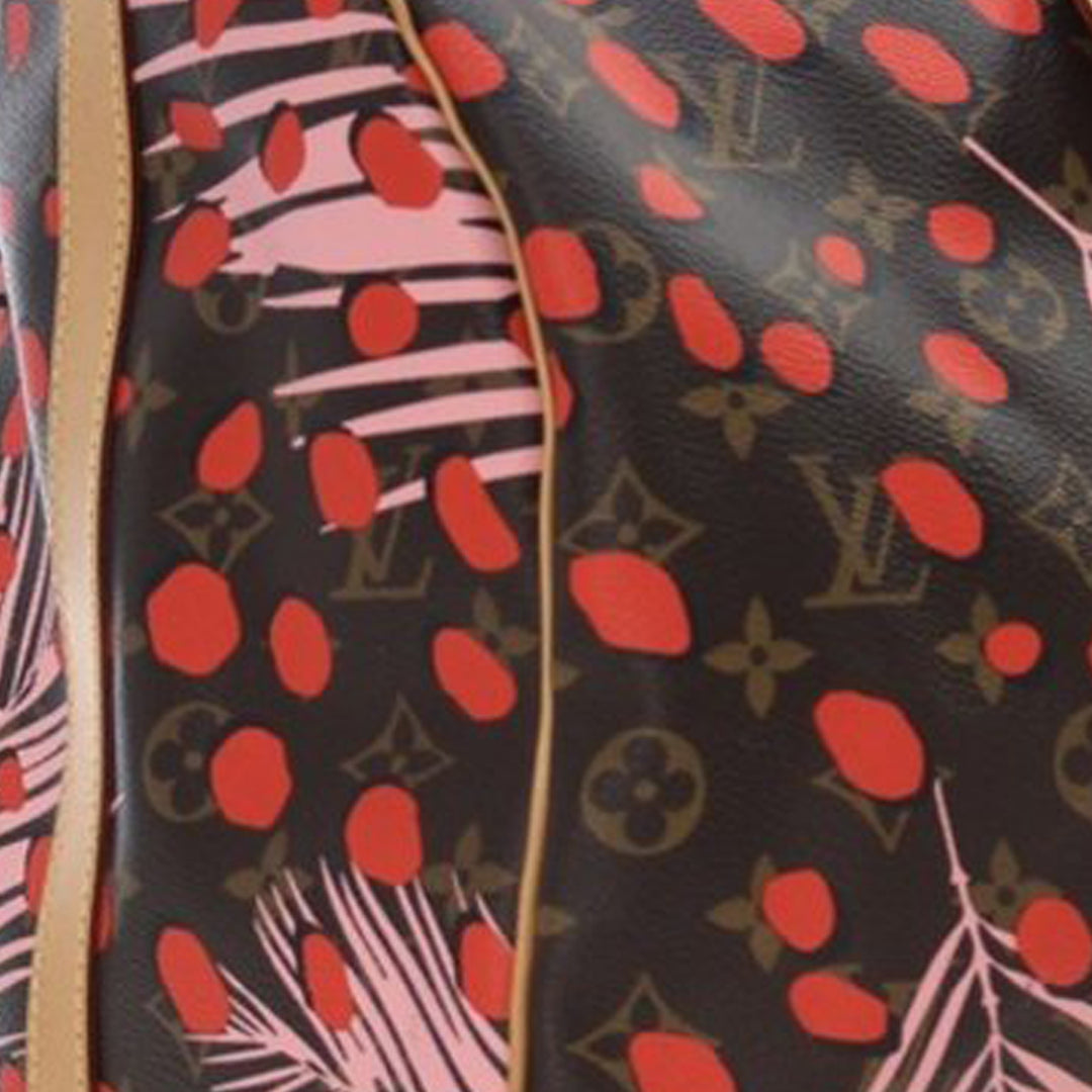 Louis Vuitton Monogram Jungle Dots Keepall Bandouliere 50