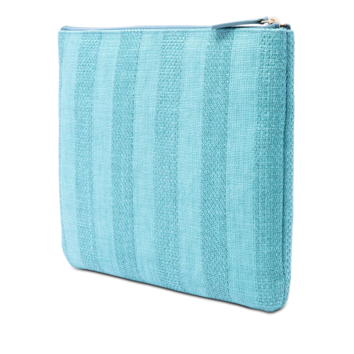 Chanel Deauville O Étui Pochette Moyen Tweed