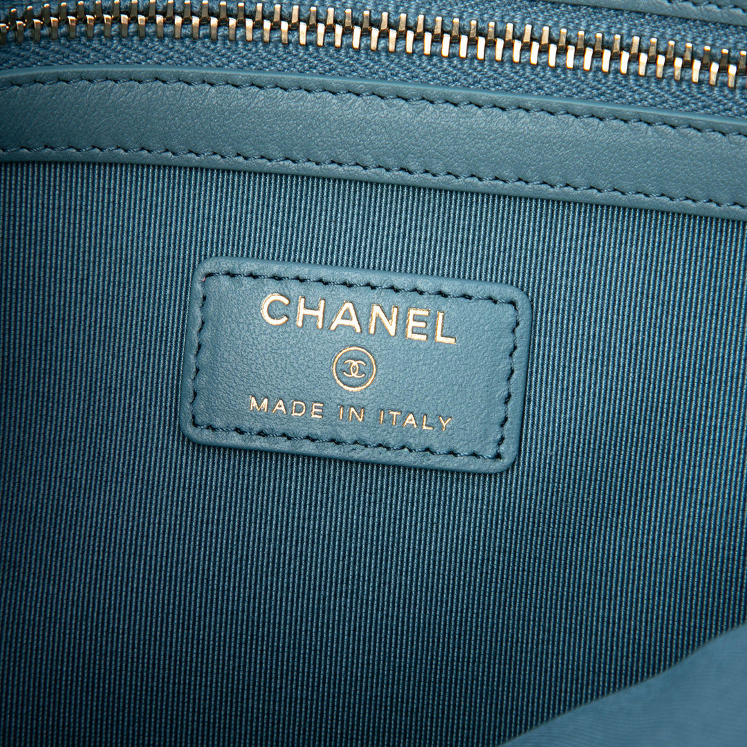 Chanel Deauville O Étui Pochette Moyen Tweed