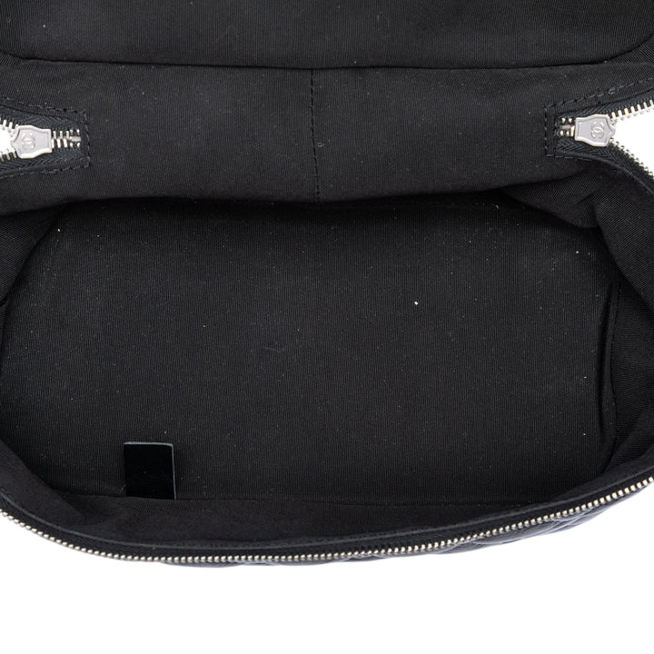 Chanel Matelassé et PVC Aquarium Sac Cuir d'agneau