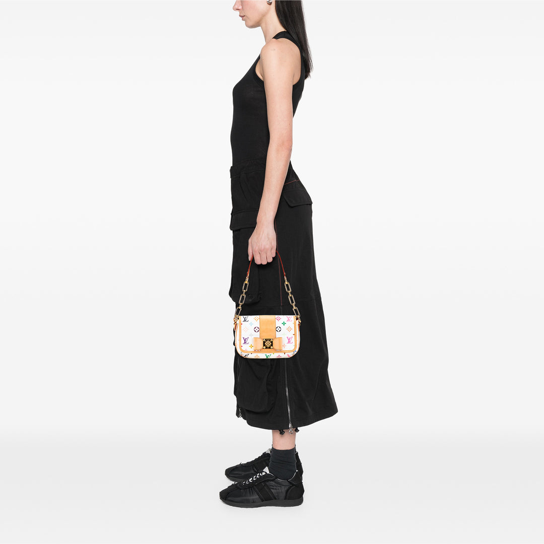 Monogram Multicolore Patti White - Gaby Paris